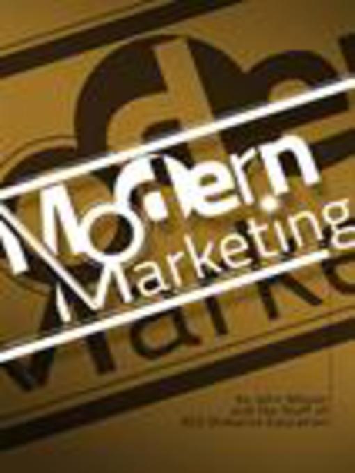 Title details for Modern Marketing by John Mason - Available